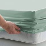 Egyptian Cotton Fitted Sheet – Marine 300TC