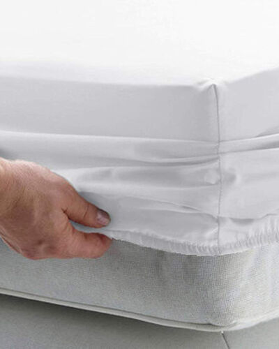 Egyptian Cotton Fitted Sheet – White 300TC