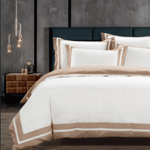 Egyptian Cotton 400 Thread Count – Fiorenza Cream & Stone