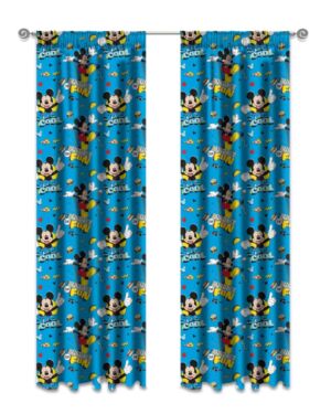 Mickey Mouse Kiddies Curtains