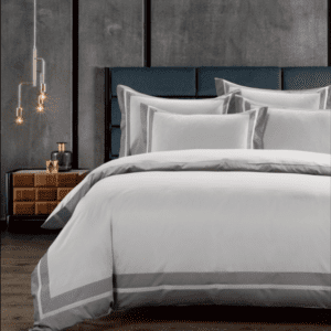 Egyptian Cotton 400 Thread Count – Fiorenza Grey & Silver