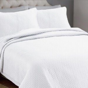 Simon Baker Berlin Bedspread – White