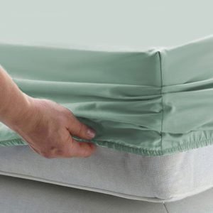Egyptian Cotton Fitted Sheet - Duck Egg 400TC