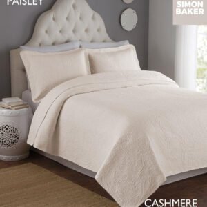 Simon Baker Paisley Bedspread – Cashmere