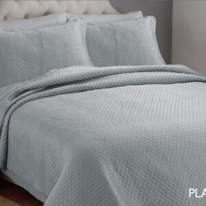 Simon Baker Berlin Bedspread – Platinum